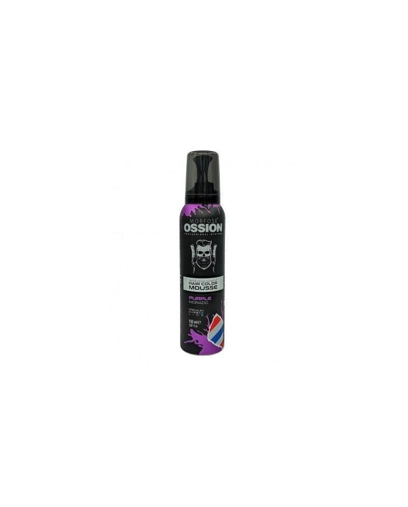OSSION ESPUMA COLOR SEMIPERMANENTE PURPLE 150 ML.