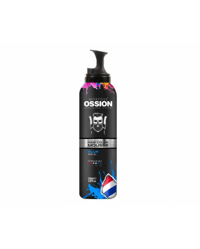 OSSION ESPUMA COLOR SEMIPERMANENTE AZUL 150 ML.