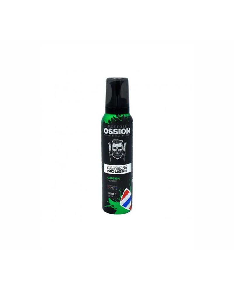 OSSION ESPUMA COLOR SEMIPERMANENTE VERDE 150 ML.
