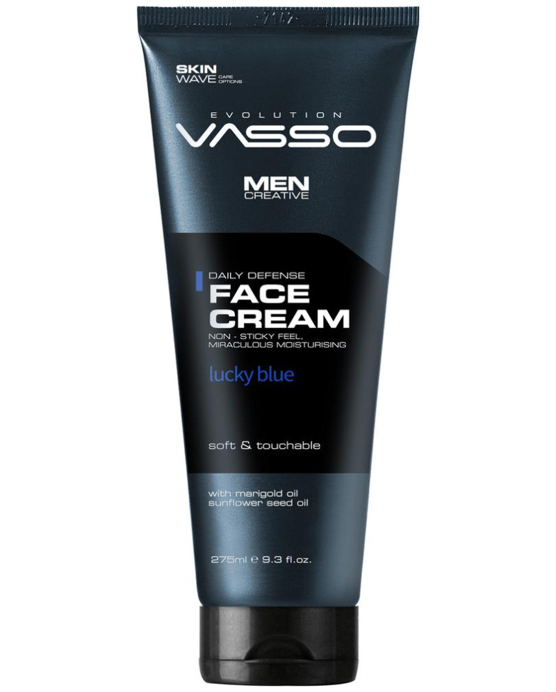 VASSO FACE CREAM (LUCKY BLUE) TUBE 275ML