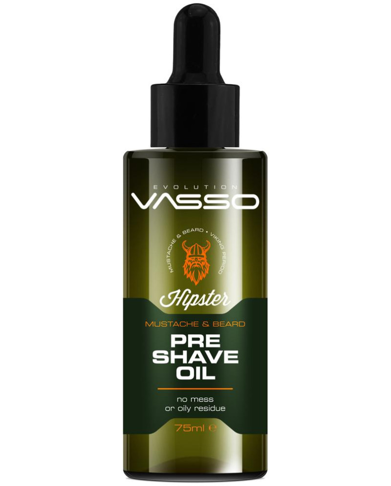 VASSO PRE - SHAVE OIL 75ML