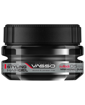 VASSO MNEMONIC STYLING GUM  (THE ROCK) 250ML