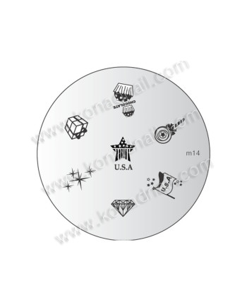 PLACA DE DISEÑOS. M14