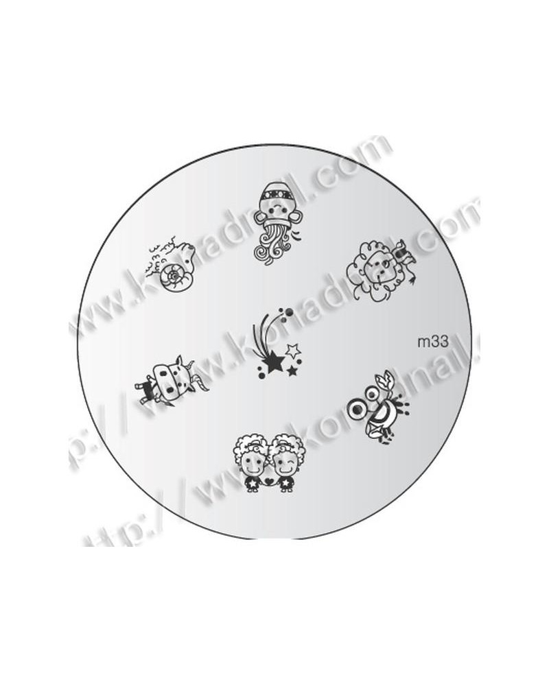 PLACA DE DISEÑOS. M33