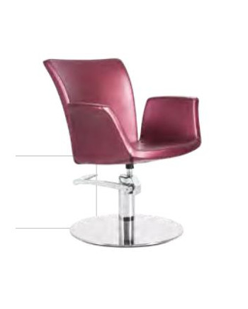 SILLON ALBA NEGRO HIDRAULICO PIE ESTRELLA