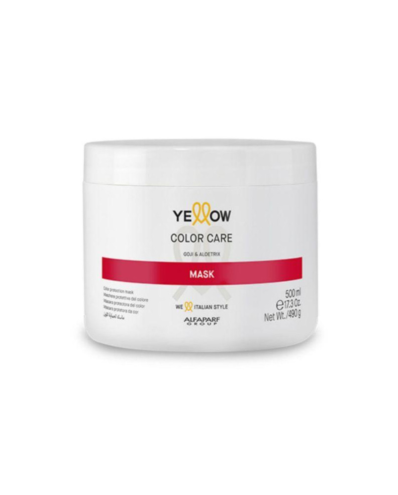 YELLOW COLOR CARE MASK 500 ML. ALFAPARF