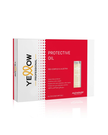 YELLOW PROTECTIVE OIL 6x13 ML. PRO-COMPLEX & ALOETRIX ALFAPARF