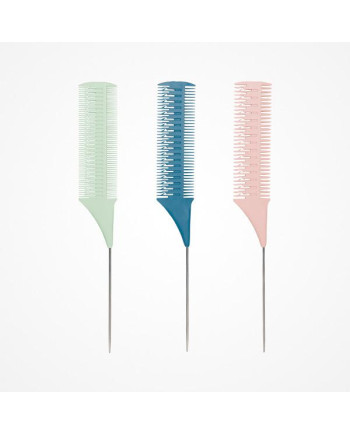 SET DE PEINES PARA MECHAS TRICOTADAS 3 UDS