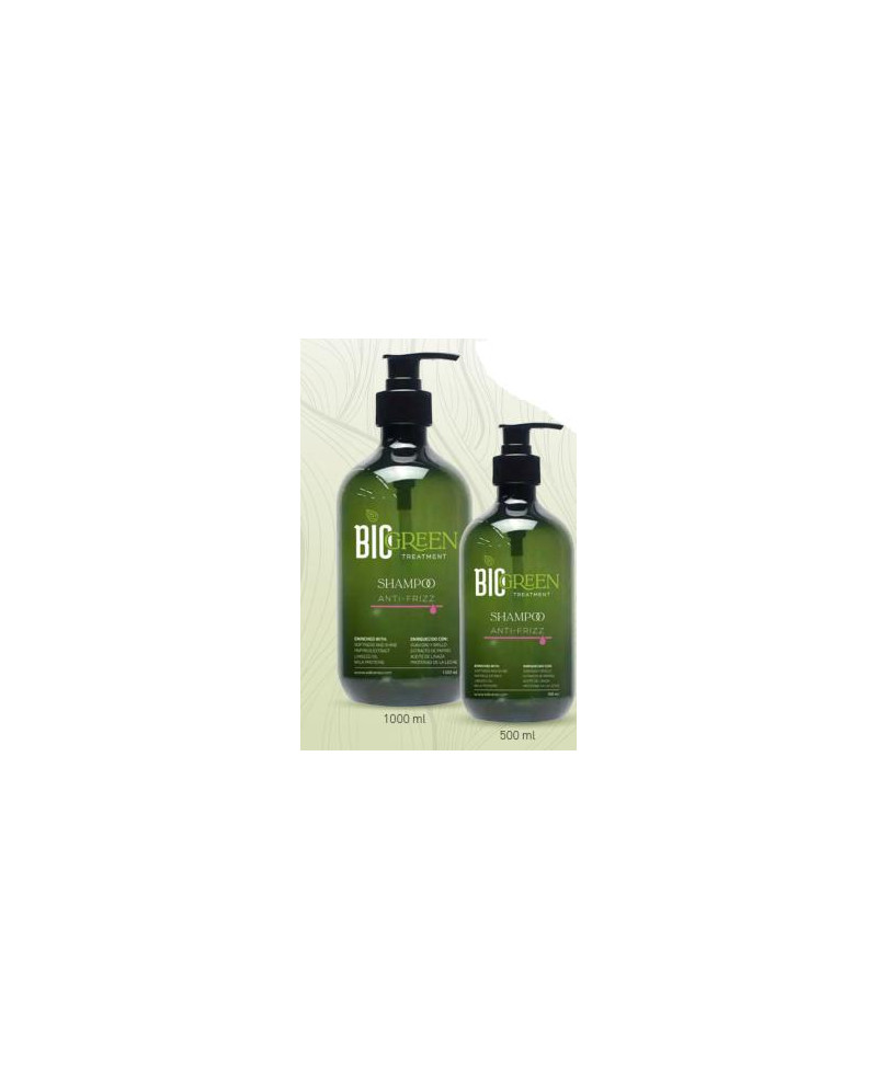 BIOGREEN ANTI-FRIZZ CHAMPU 500 ML.