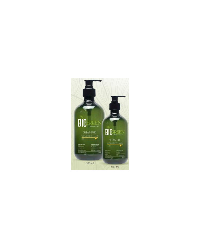 BIOGREEN COLORED HAIR CHAMPU 500 ML.