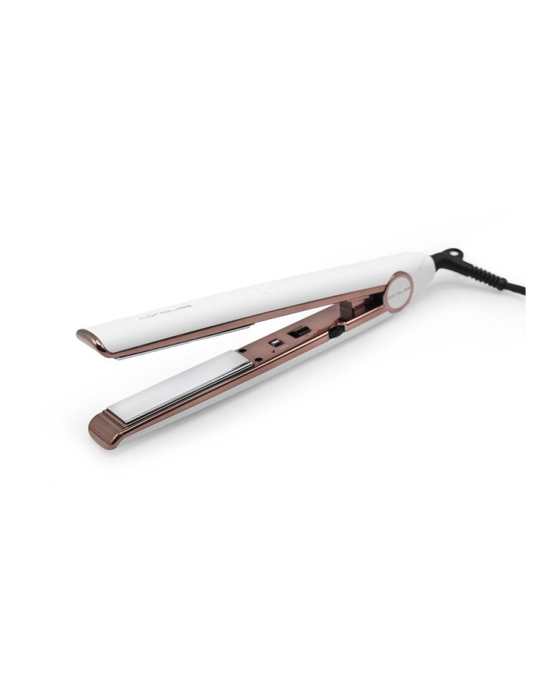 PLANCHA CORIOLISS C1 DIGITAL WHITE SOFT TOUCH COPPER