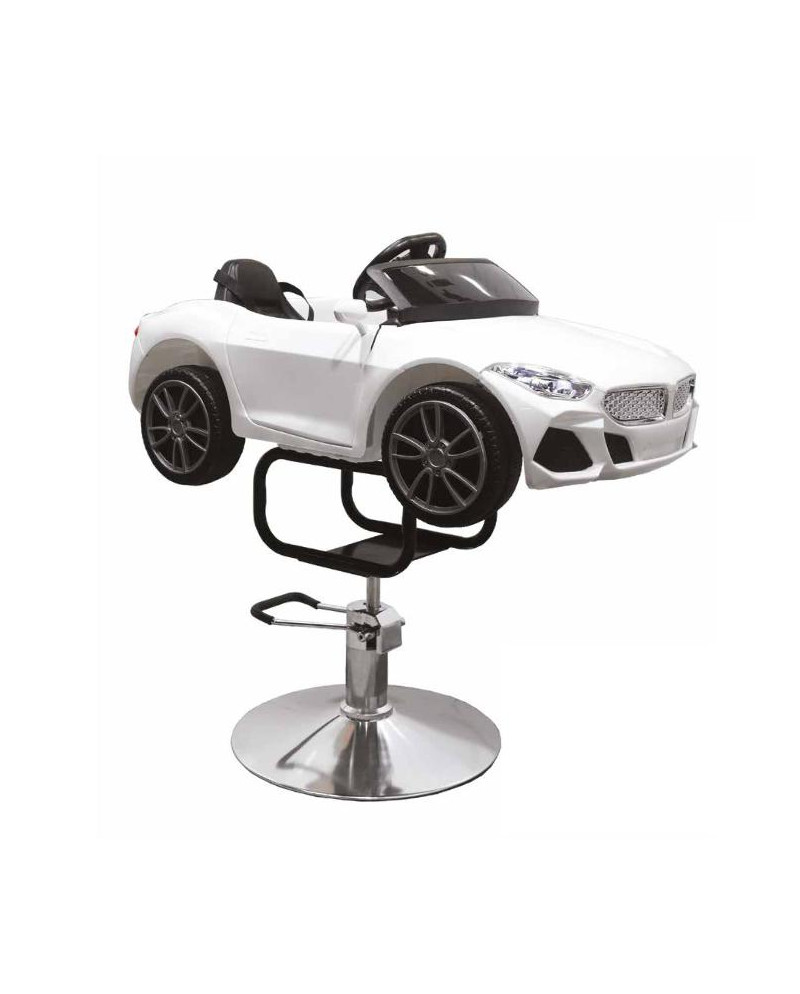 SILLA INFANTIL COCHE DEPORTIVO BLANCO