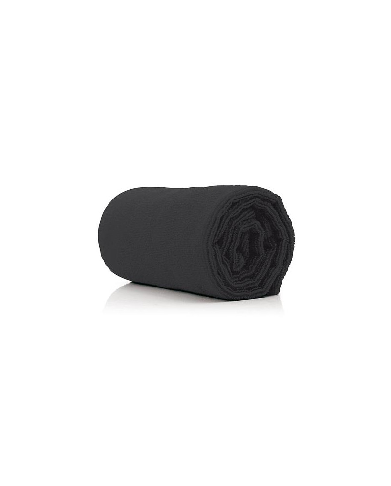 TOALLA MICROFIBRA NEGRA PACK 10 UDS. 73*40cms. BIFULL BFACC40850