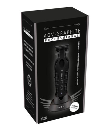 MAQUINA RETOQUE GRAPHITE CON BASE By AGV