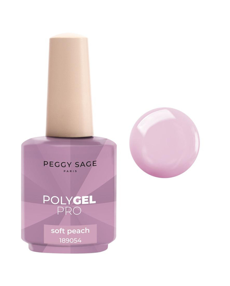 POLYGEL LIQUIDO SOFT PEACH 15 ML.