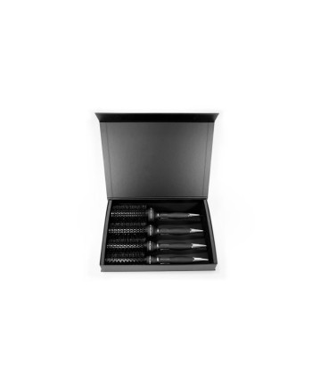 PACK CEPILLOS CORIOLISS BRUSH TITANIUM BLACK GREEN