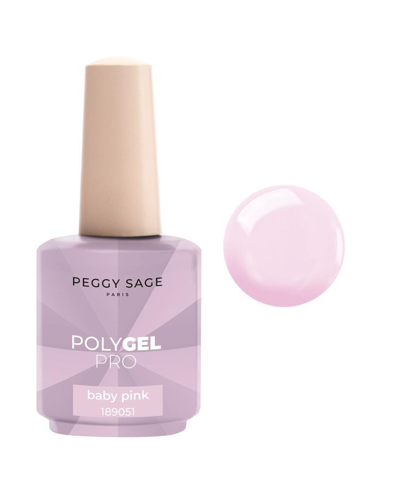 POLYGEL LIQUIDO SOFT BABY PINK 15 ML 