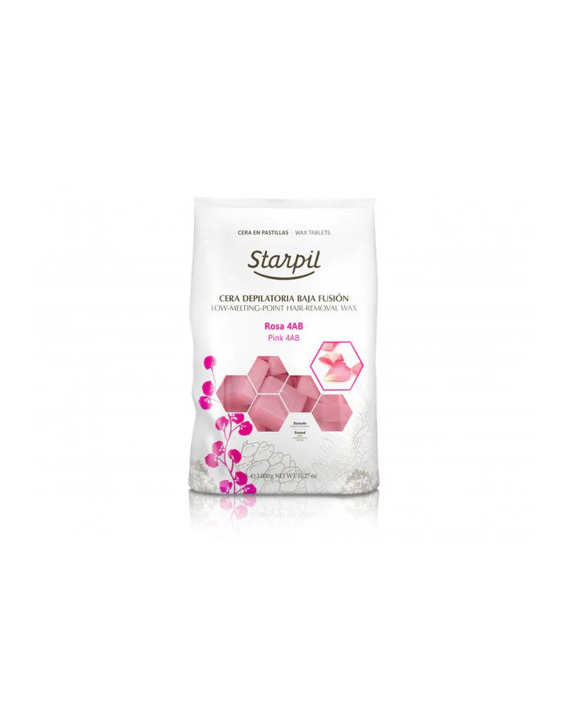 CERA STARPIL ROSA 4AB  BAJA FUSION 1 Kg  TABLETAS