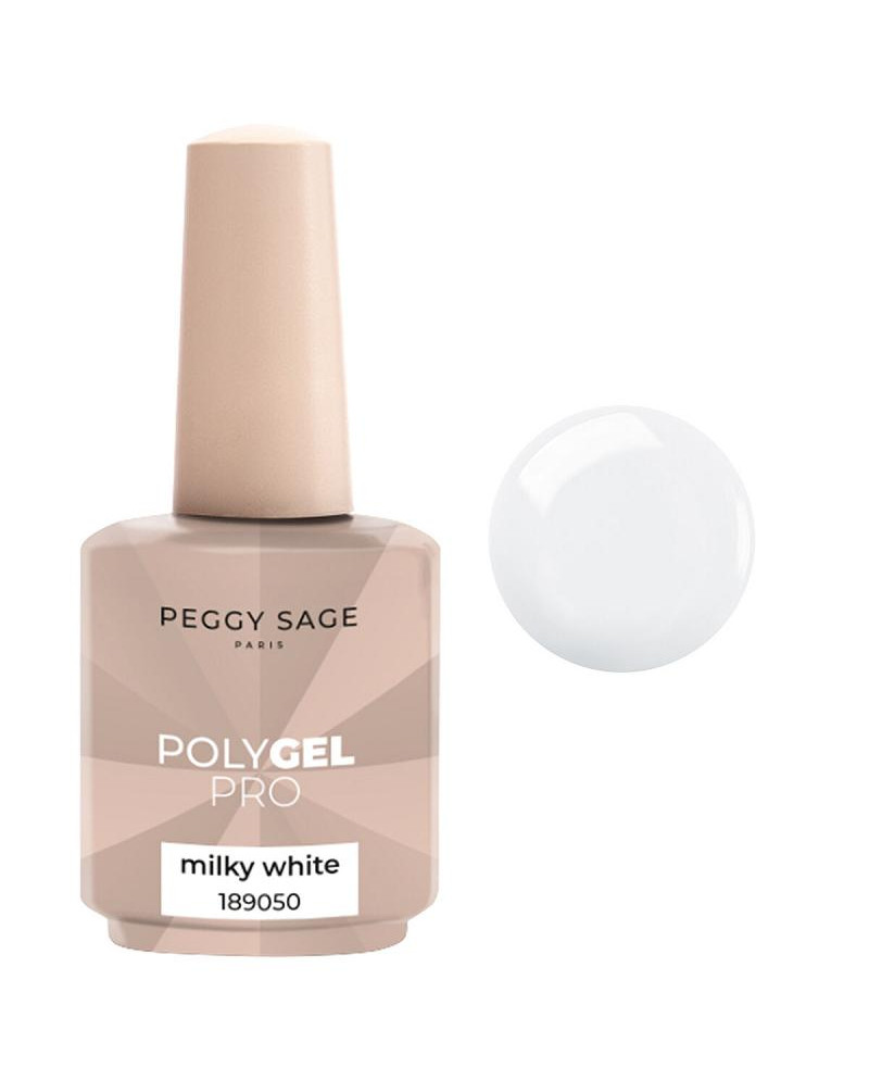 Polygel líquido - milky white 15 ml 
