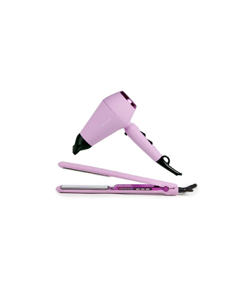 KIT PLANCHA CORIOLISS C3 LILAC SOFT TOUCH   SECADO
