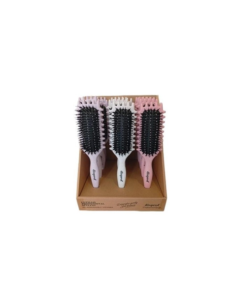 EXPOSITOR 12 CEPILLOS PROFESIONAL STYLING DISPROF